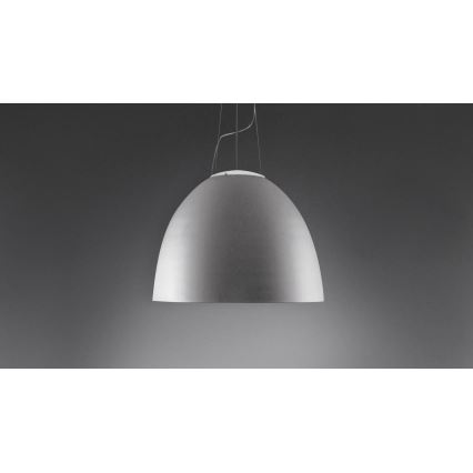 Artemide A242910 - Lámpara colgante NUR 2xR7s/11W/230V gris