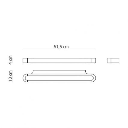 Artemide AR 1913050A - LED Aplique TALO 60 1xLED/25W/230V