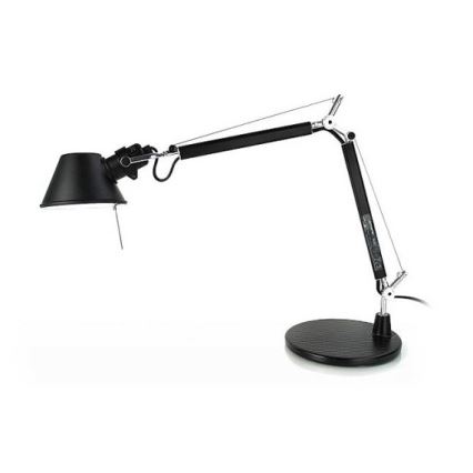 Artemide - Lámpara de mesa TOLOMEO MICRO 1xE14/60W/230V negra