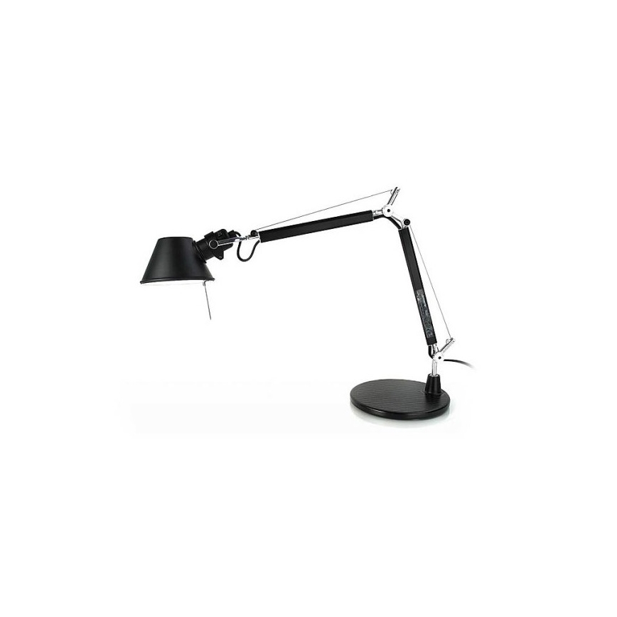 Artemide - Lámpara de mesa TOLOMEO MICRO 1xE14/60W/230V negra