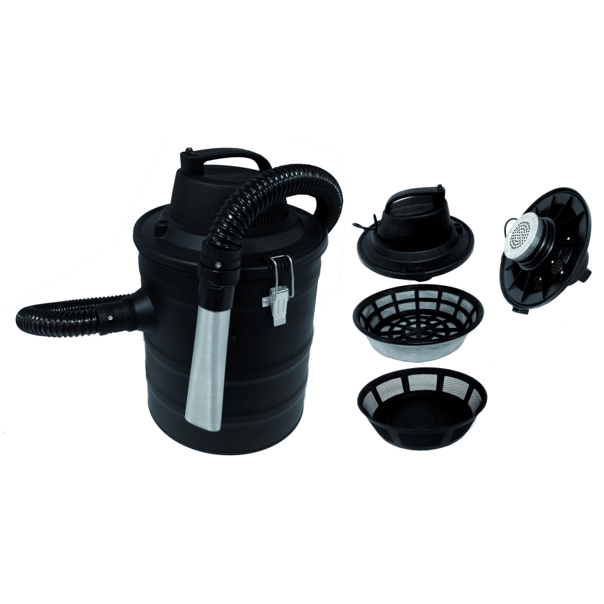 Aspirador de cenizas 18 l 1200W/230V negro