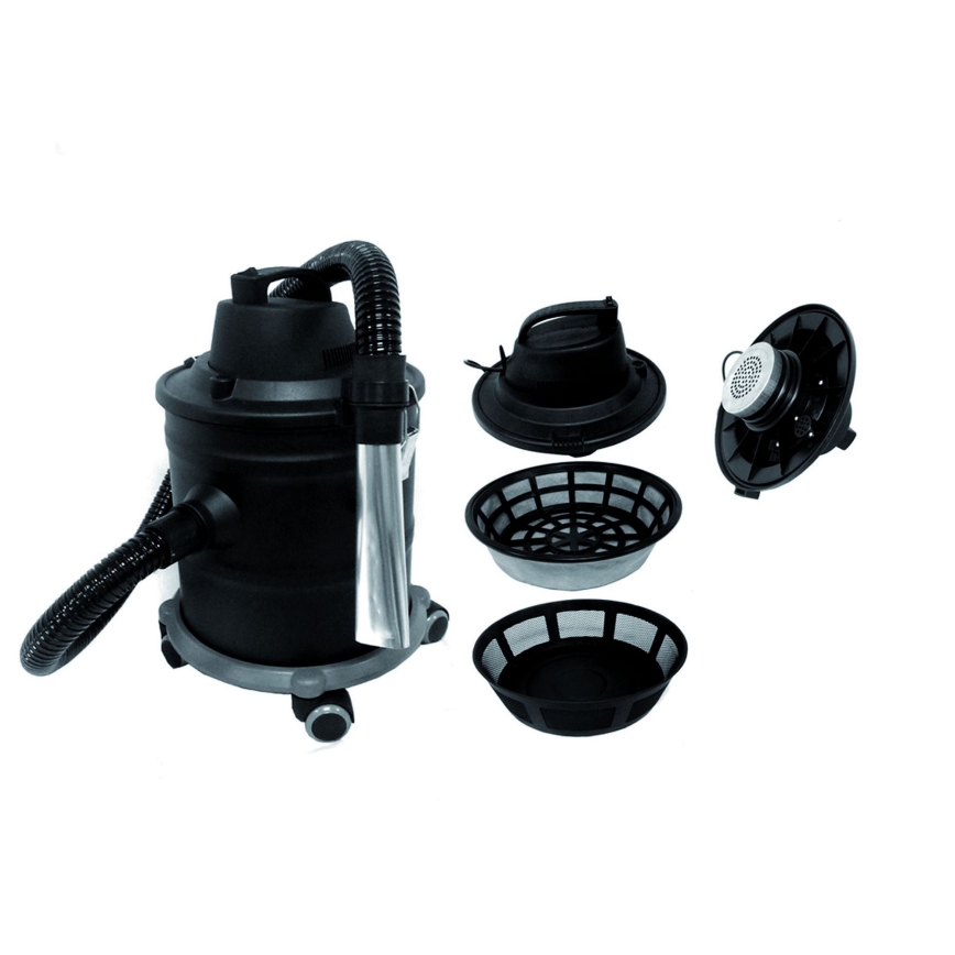 Aspirador de cenizas 18 l 1200W/230V negro