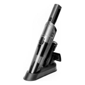 Aspiradora de coche portátil y recargable 75W/2800 mAh negro