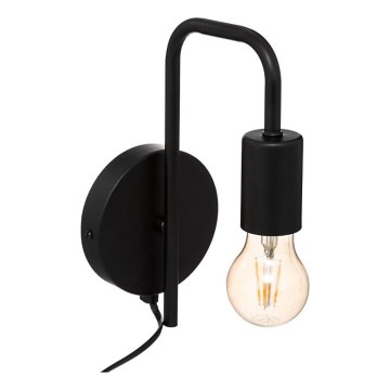 Atmosphera - Aplique KELI 1xE27/40W/230V negro