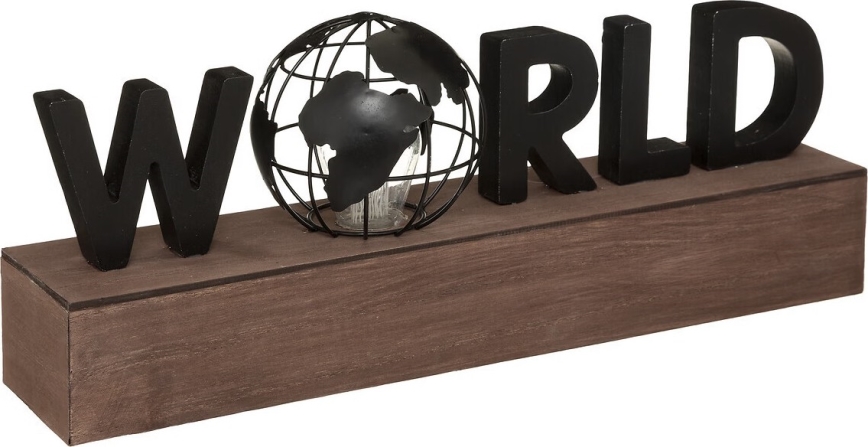 Atmosphera - Decoración LED WORLD LED/2xAAA