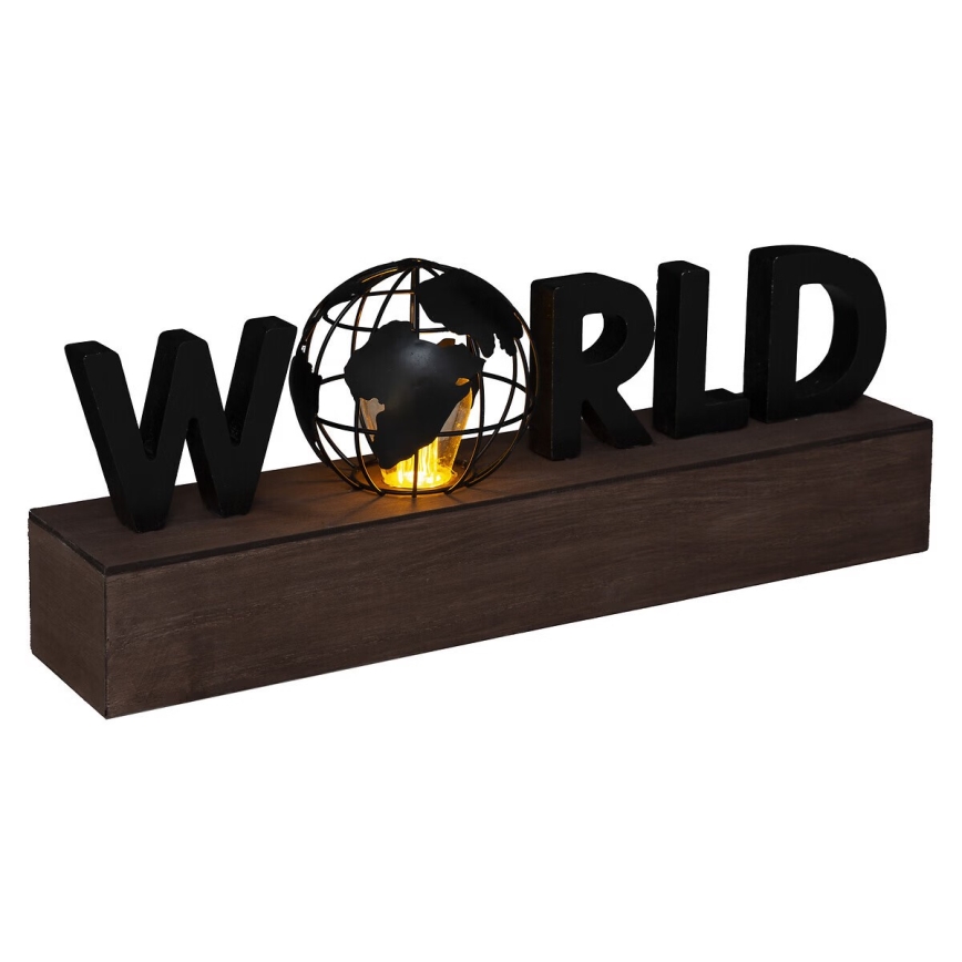 Atmosphera - Decoración LED WORLD LED/2xAAA