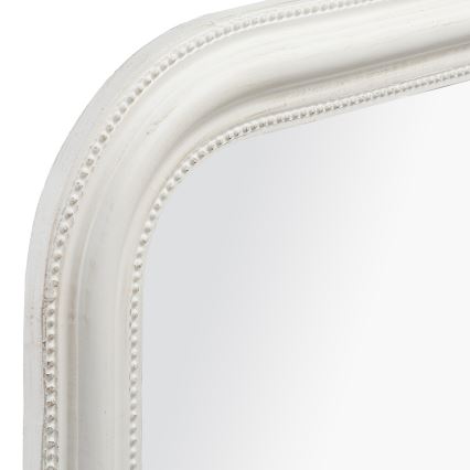 Atmosphera - Espejo de pared ADELE 104x74 cm pino/blanco