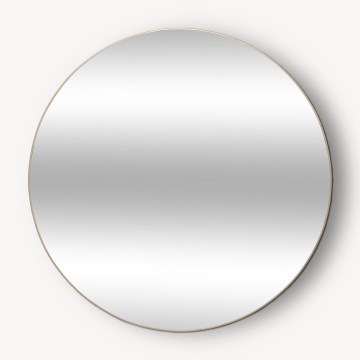 Atmosphera - Espejo de pared ALICE diá. 110 cm dorado