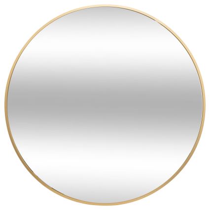 Atmosphera - Espejo de pared ALICE diá. 70 cm dorado