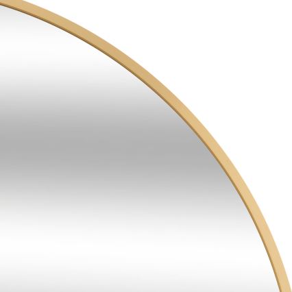 Atmosphera - Espejo de pared ALICE diá. 70 cm dorado