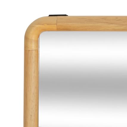 Atmosphera - Espejo de pared KIM 116x35 cm árbol de caucho