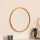 Atmosphera - Espejo de pared KIM diá. 55 cm árbol de caucho