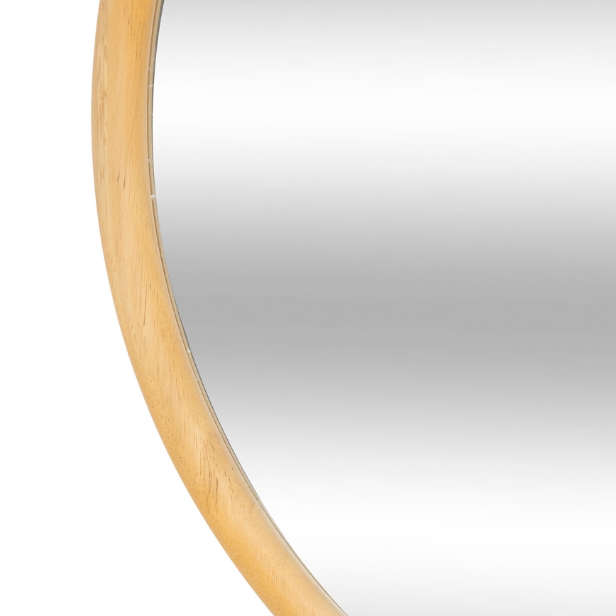 Atmosphera - Espejo de pared KIM diá. 55 cm árbol de caucho