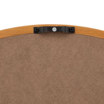 Atmosphera - Espejo de pared KIM diá. 55 cm árbol de caucho