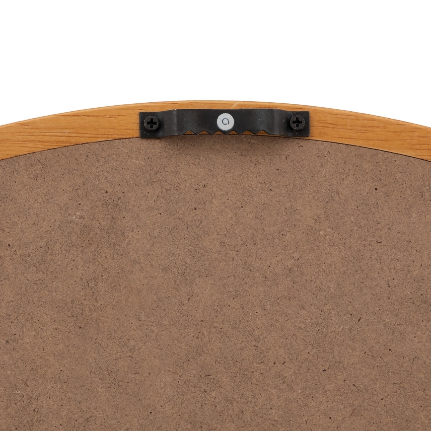 Atmosphera - Espejo de pared KIM diá. 55 cm árbol de caucho