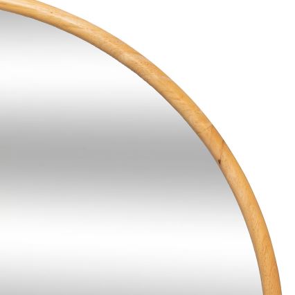 Atmosphera - Espejo de pared KIM diá. 75 cm árbol de caucho