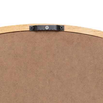Atmosphera - Espejo de pared KIM diá. 75 cm árbol de caucho