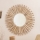 Atmosphera - Espejo de pared MANON diá. 88 cm abeto
