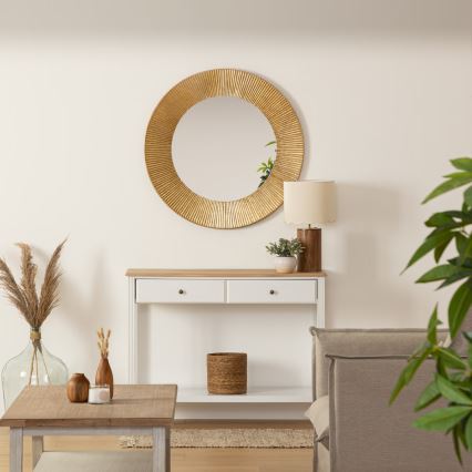 Atmosphera - Espejo de pared MILDA diá. 90 cm