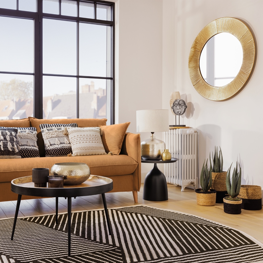 Atmosphera - Espejo de pared MILDA diá. 90 cm