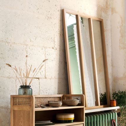 Atmosphera - Espejo de pared NAE 116x76 cm paulownia