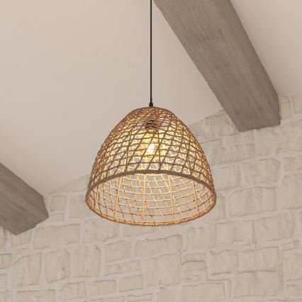 Atmosphera - Lámpara colgante JADA 1xE27/40W/230V ratán