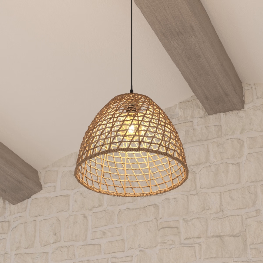 Atmosphera - Lámpara colgante JADA 1xE27/40W/230V ratán