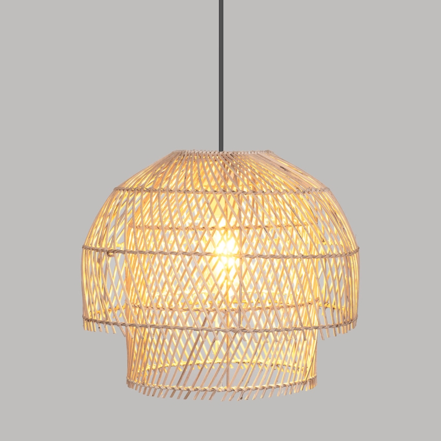 Atmosphera - Lámpara colgante KERY 1xE27/40W/230V ratán