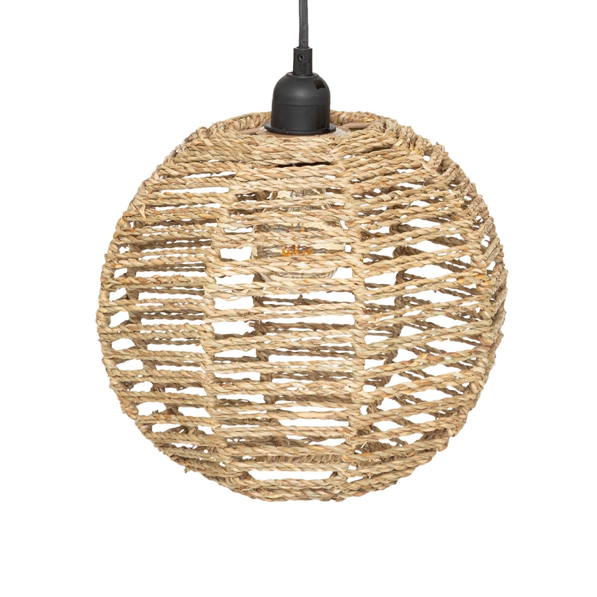 Atmosphera - Lámpara colgante RANA 2xE27/40W/230V ratán