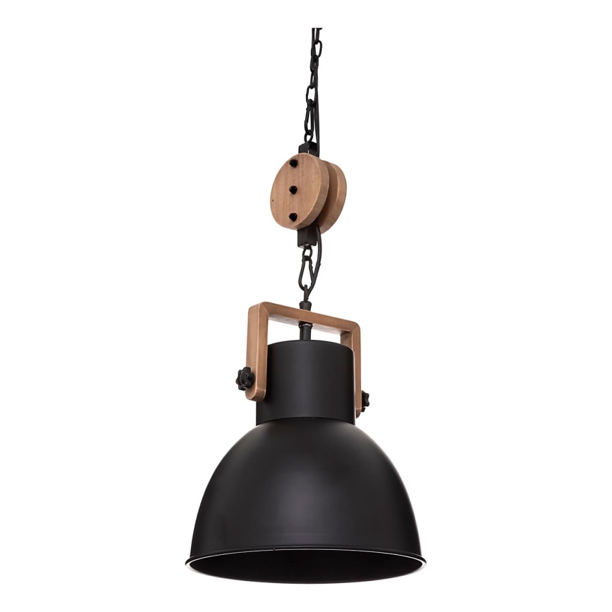 Atmosphera - Lámpara colgante SILAS 1xE27/40W/230V pino