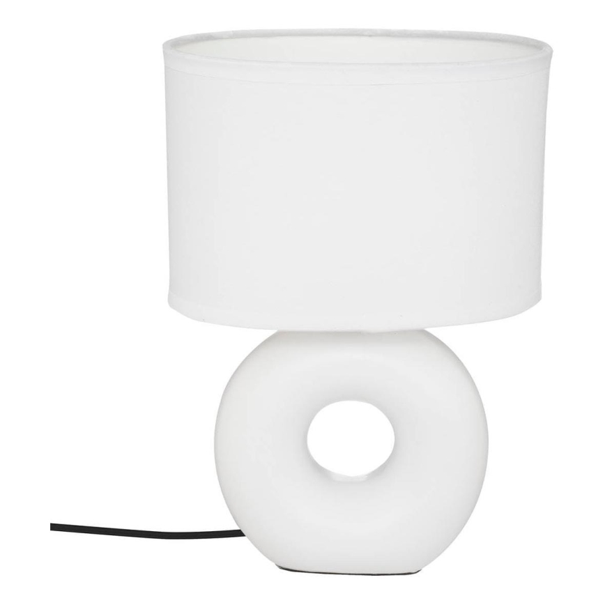 Atmosphera - Lámpara de mesa BARU 1xE14/40W/230V blanco