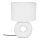Atmosphera - Lámpara de mesa BARU 1xE14/40W/230V blanco