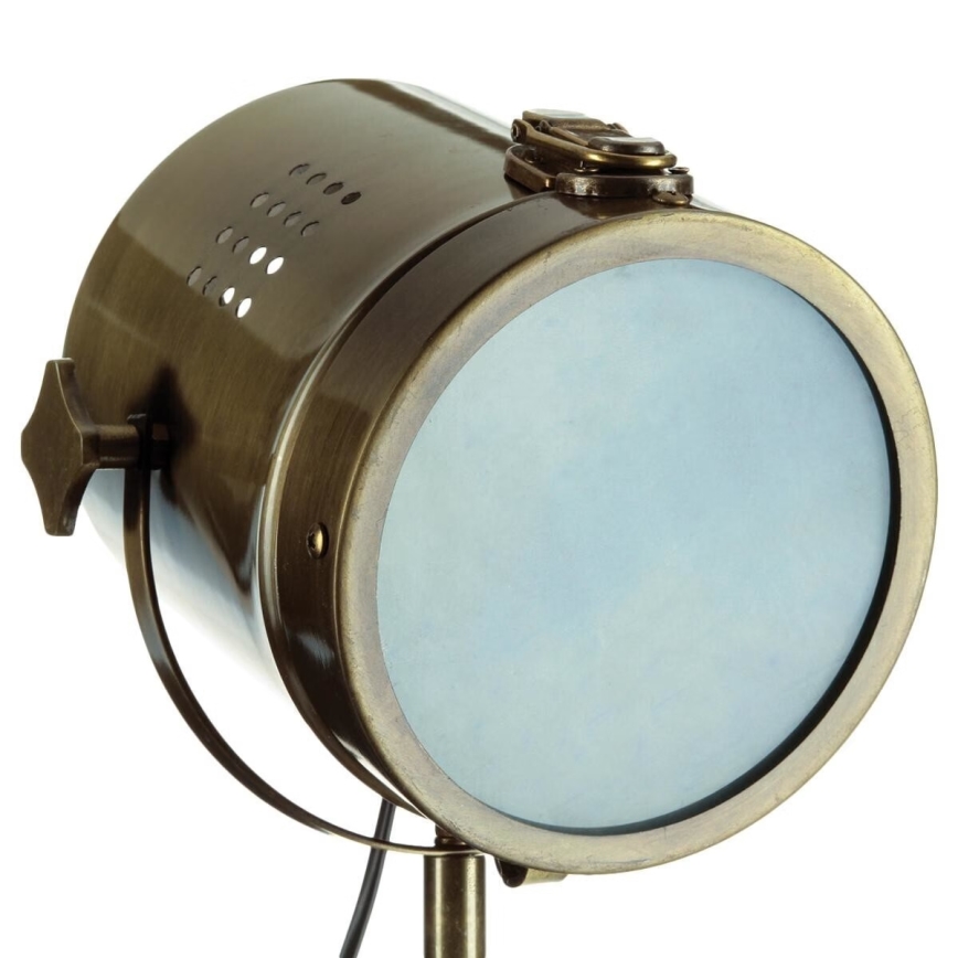 Atmosphera - Lámpara de mesa EBOR 1xE14/25W/230V pino/latón