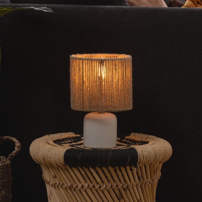 Atmosphera - Lámpara de mesa KOBY 1xE14/40W/230V blanco