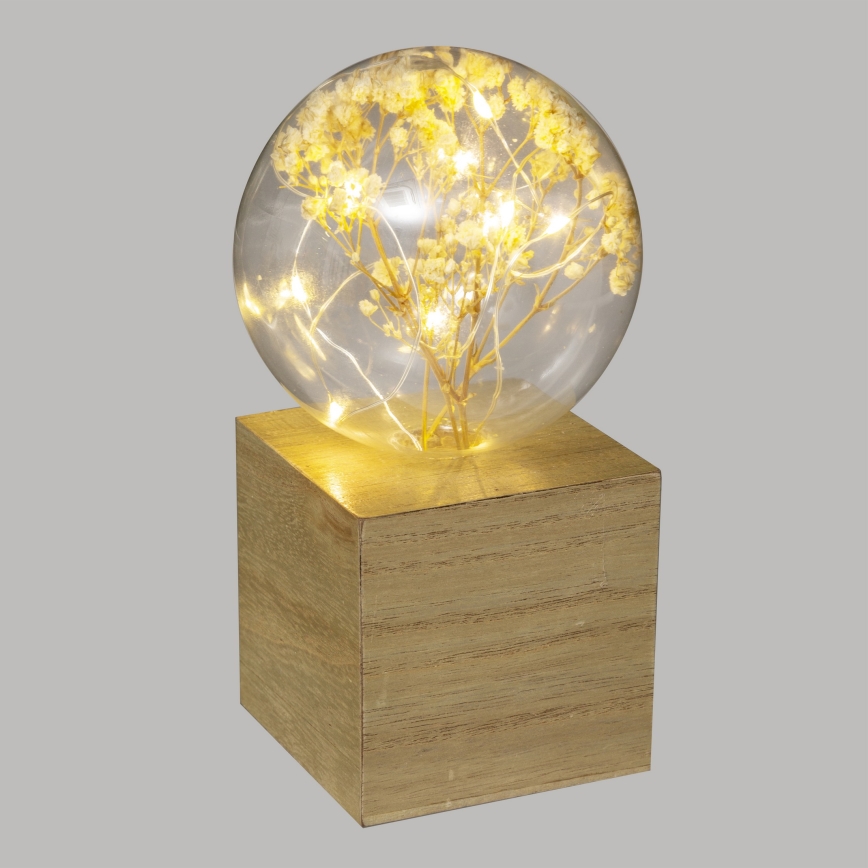 Atmosphera - Lámpara de mesa LED MICRO LED/2xAAA