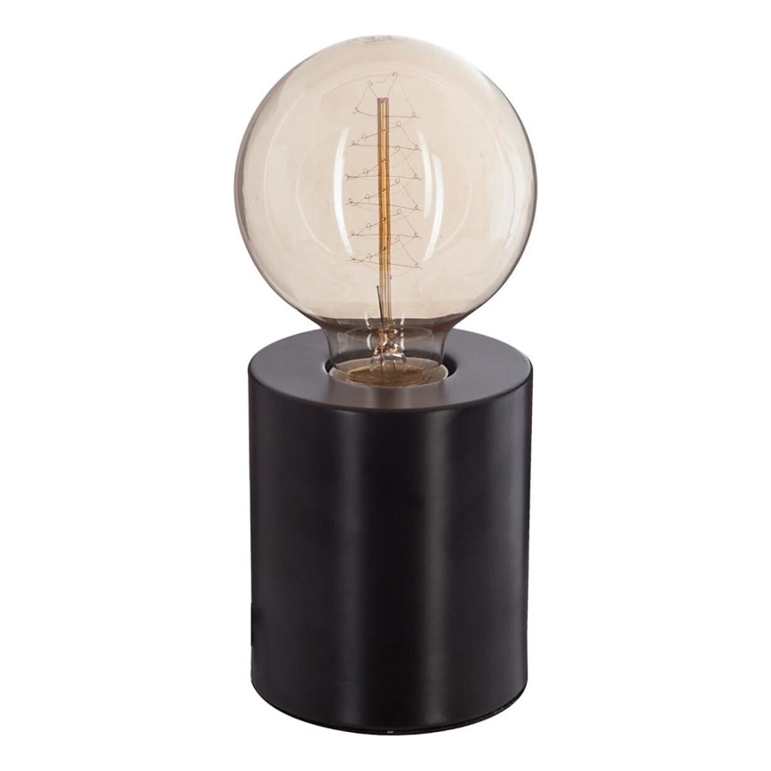 Atmosphera - Lámpara de mesa SABA 1xE27/40W/230V negro