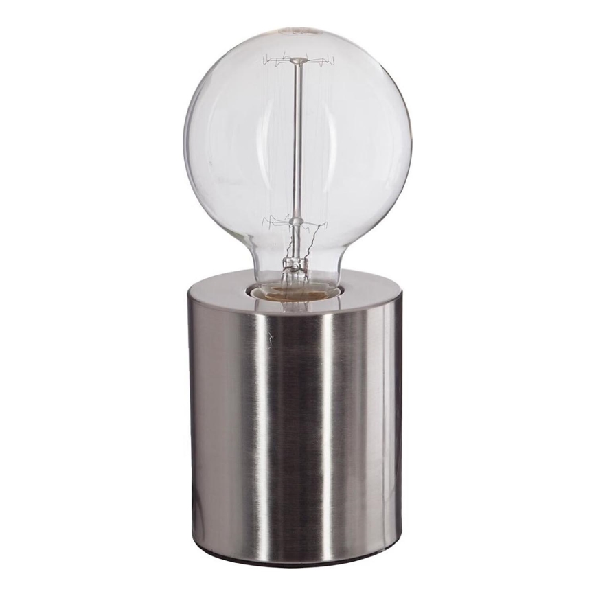 Atmosphera - Lámpara de mesa SABA 1xE27/40W/230V plata