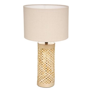 Atmosphera - Lámpara de mesa SALMA 1xE27/40W/230V bambú