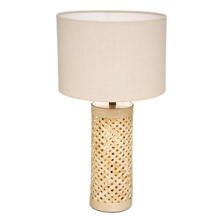 Atmosphera - Lámpara de mesa SALMA 1xE27/40W/230V bambú