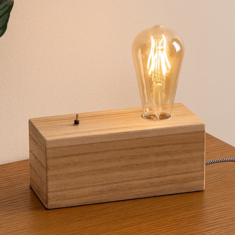 Atmosphera - Lámpara de mesa TIBU 1xE27/25W/230V
