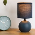 Atmosphera - Lámpara de mesa TIMÉO 1xE14/60W/230V azul oscuro