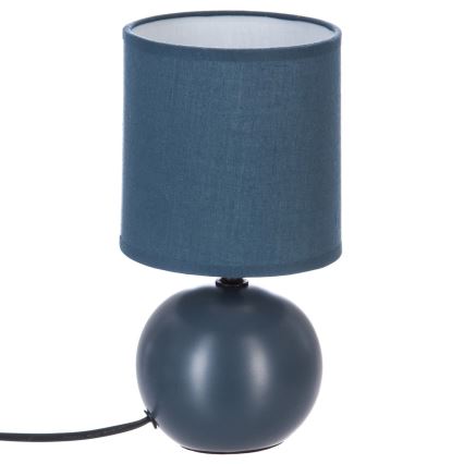 Atmosphera - Lámpara de mesa TIMÉO 1xE14/60W/230V azul oscuro