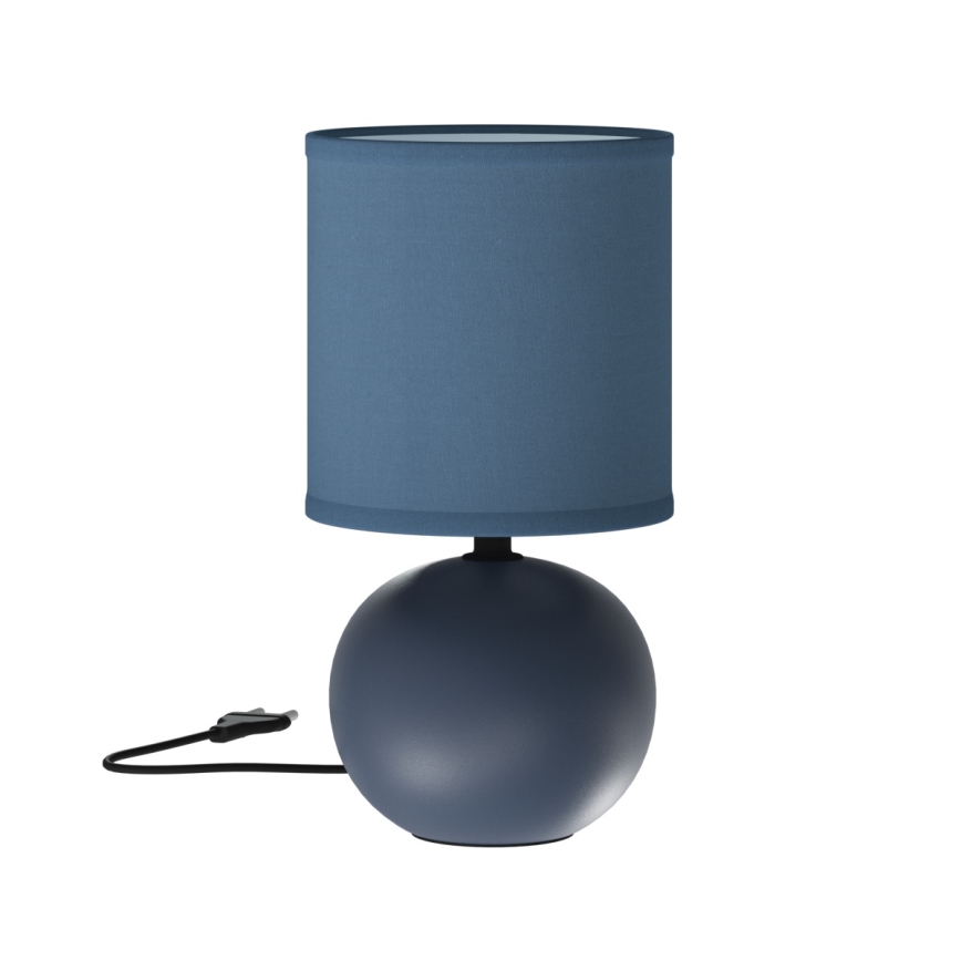 Atmosphera - Lámpara de mesa TIMÉO 1xE14/60W/230V azul oscuro