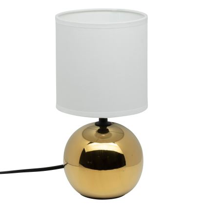 Atmosphera - Lámpara de mesa TIMÉO 1xE14/60W/230V dorado/blanco