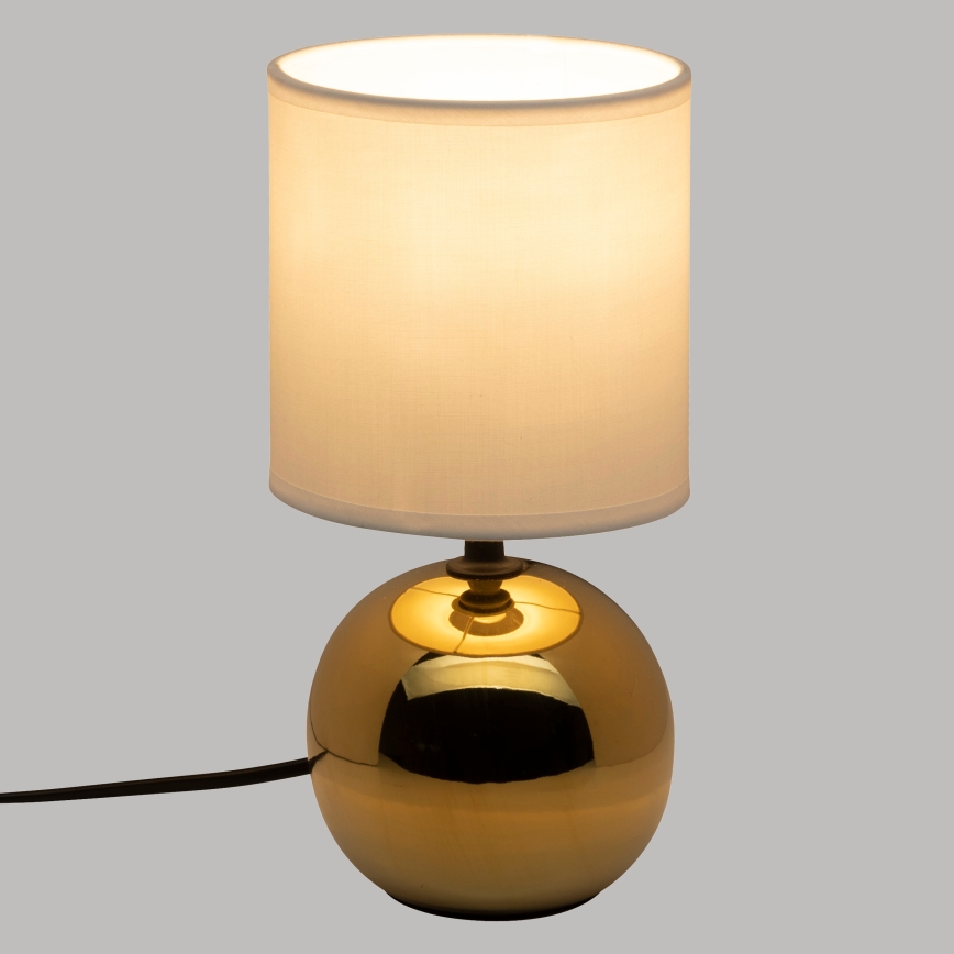 Atmosphera - Lámpara de mesa TIMÉO 1xE14/60W/230V dorado/blanco
