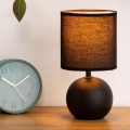Atmosphera - Lámpara de mesa TIMÉO 1xE14/60W/230V mate negro