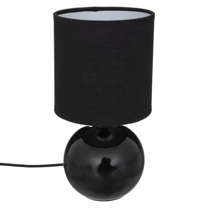 Atmosphera - Lámpara de mesa TIMÉO 1xE14/60W/230V negro brillante