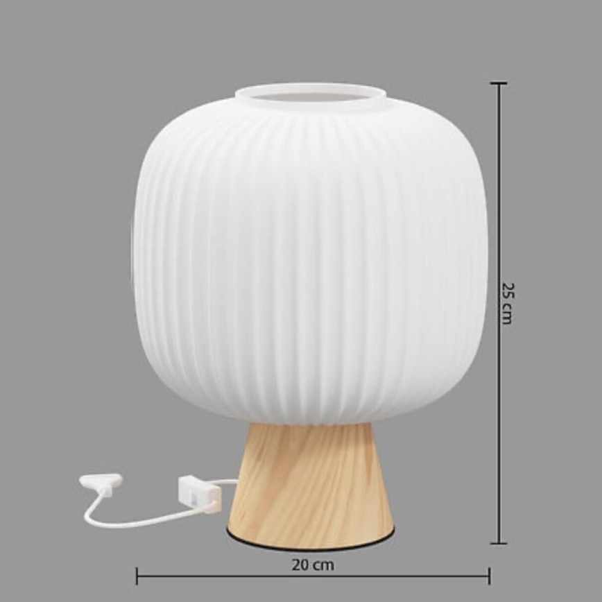 Atmosphera - Lámpara de mesa TRAVIS 1xE27/25W/230V