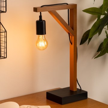 Atmosphera - Lámpara de mesa WILD 1xE27/25W/230V pino