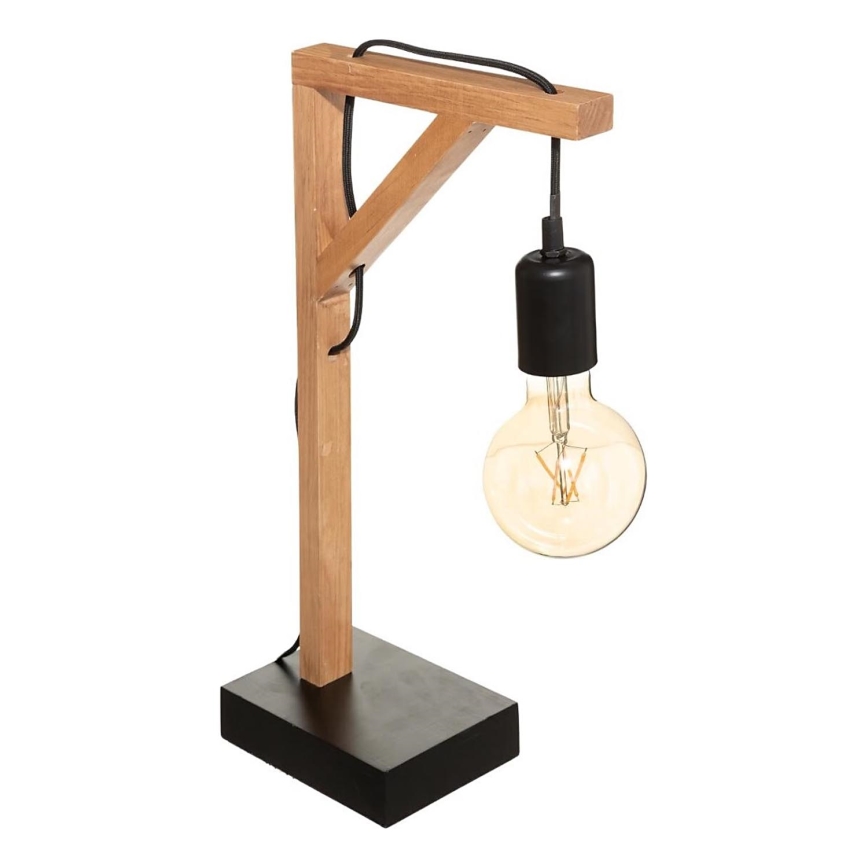 Atmosphera - Lámpara de mesa WILD 1xE27/25W/230V pino
